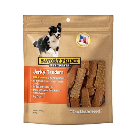 Savory Prime Savory Prime Natural Chicken Grain Free Jerky Tenders For Dogs 16 oz 1 pk 374